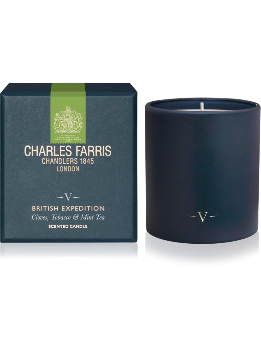 Luxury Hand-Poured Scented Candle - Long Lasting, Clean Burning, Cloves & Mint